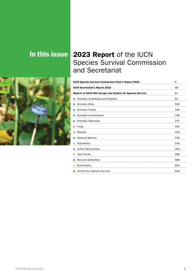 世界自然保护联盟IUCN：2023年物种生存委员会年度报告-第一卷（英文版）_第7页