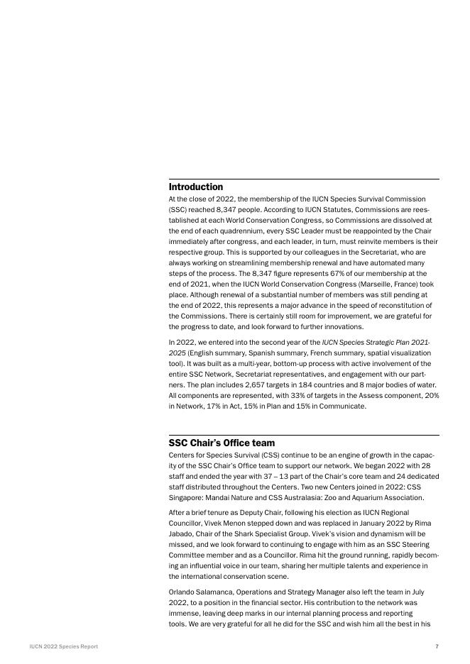 世界自然保护联盟IUCN：2022年物种生存委员会年度报告-第一卷（英文版）_第9页