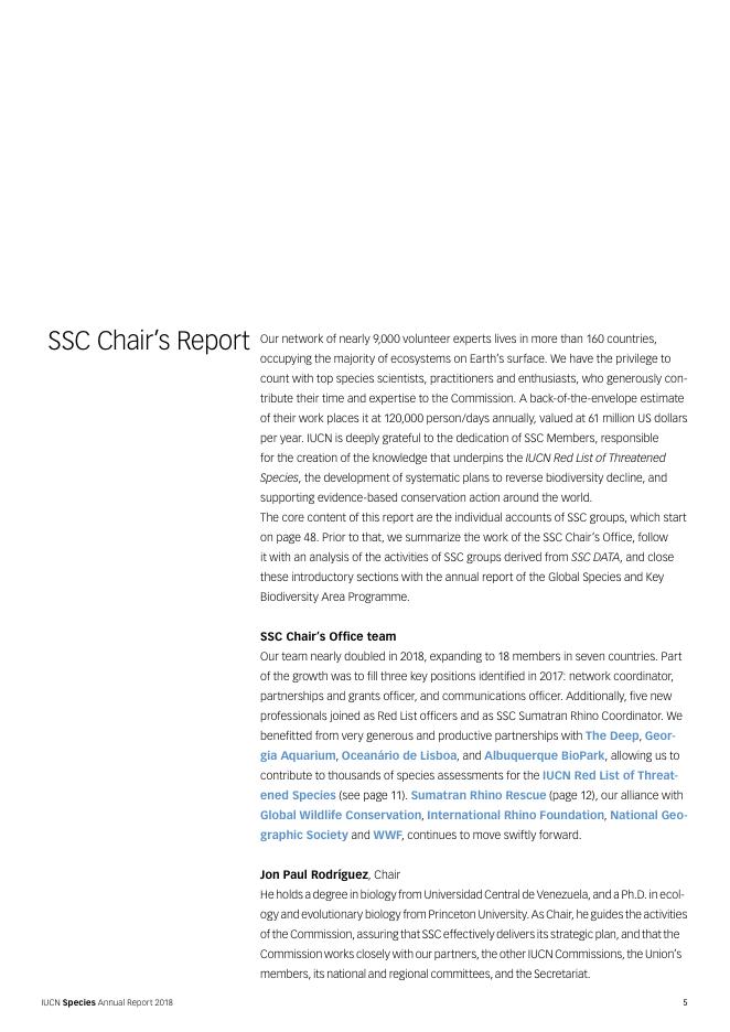 世界自然保护联盟IUCN：2018年物种生存委员会年度报告（英文版）_第7页