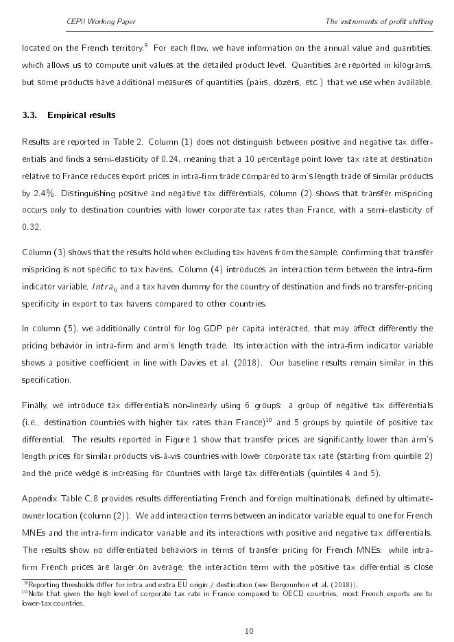 法国预测与国际信息中心：利润转移的工具（英文版）_第10页