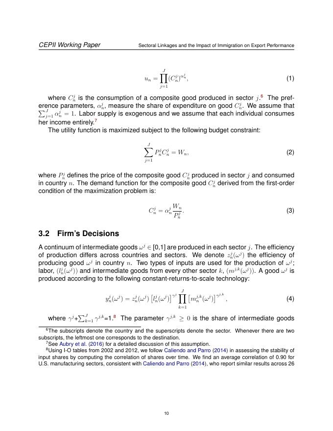 法国预测与国际信息中心：部门联系和移民对出口绩效的影响（英文版）_第10页