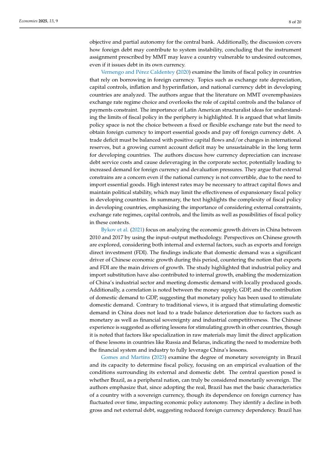 货币来来去去，但就业总是扎根：重新思考外围地区的外部约束和货币主权（英文版）_第8页