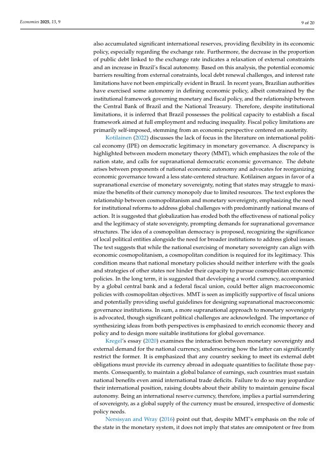 货币来来去去，但就业总是扎根：重新思考外围地区的外部约束和货币主权（英文版）_第9页