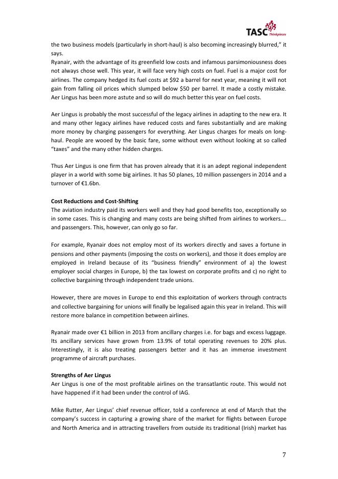 TASC：原住民控制爱尔兰航空的论据（英文版）_第7页