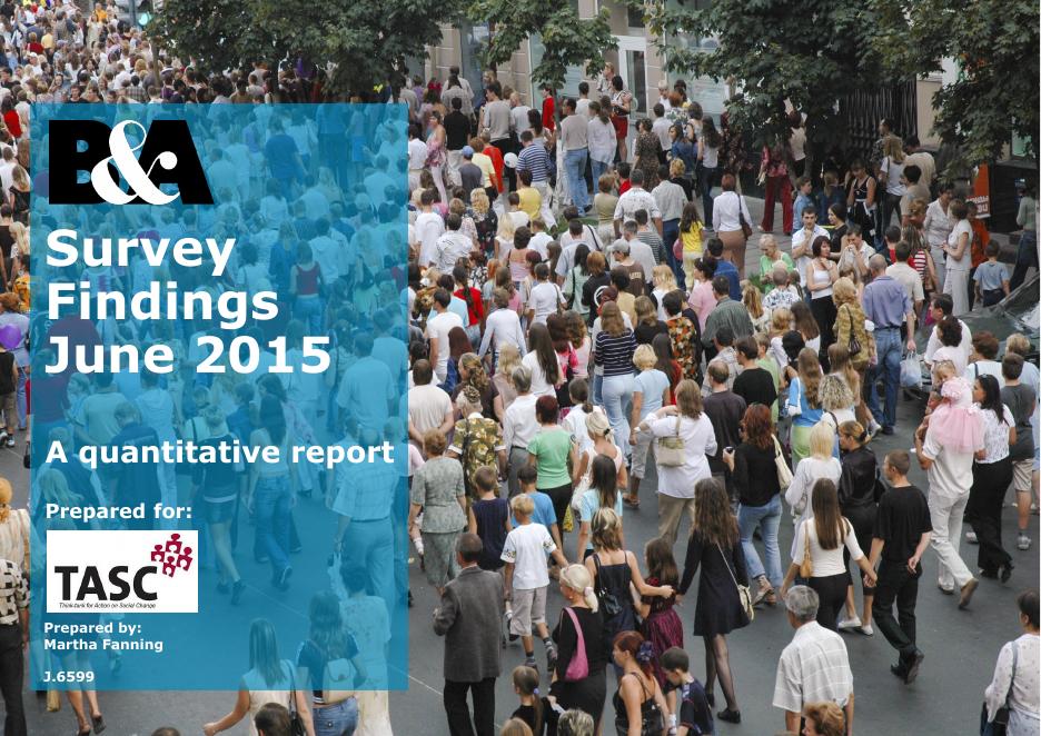 TASC：2015年行为和态度调查结果报告（英文版）