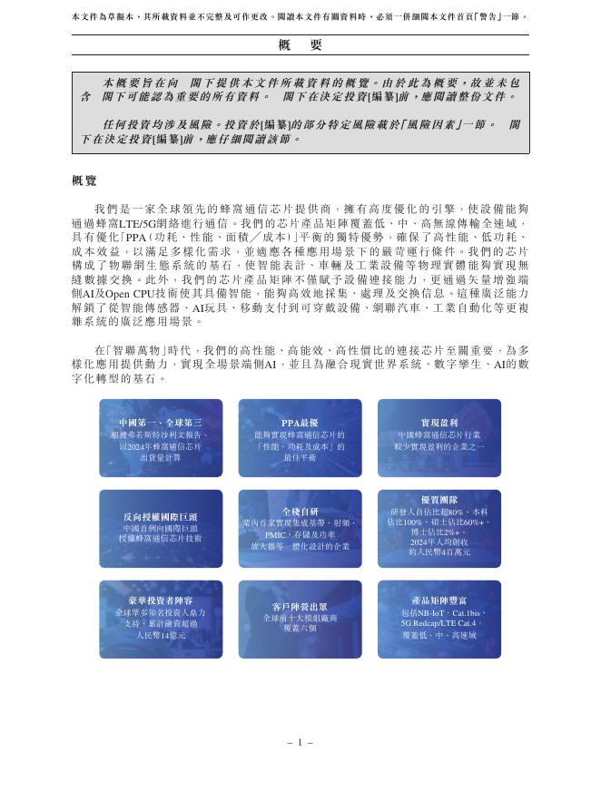 Eigencomm上海移芯通信科技股份有限公司港交所IPO上市招股说明书_第10页