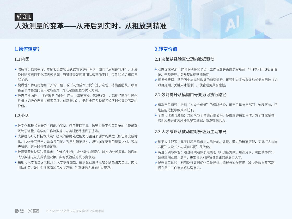 易路&薪智：2025全行业人效简报与提效增质AI化实用手册——AI重塑人才管理模式制定与落地_第6页