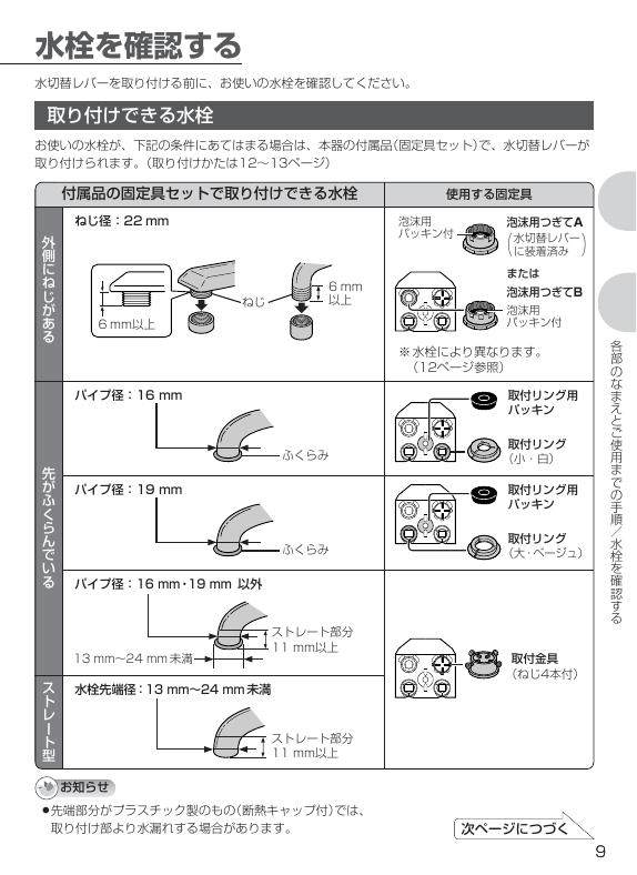 Panasonic KT7208 取扱説明書_第9页