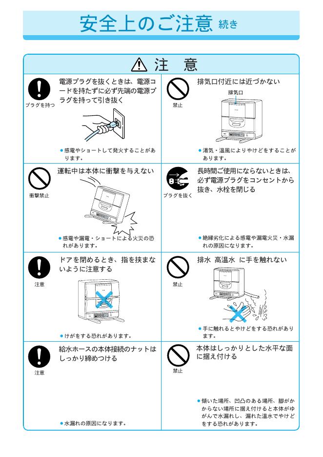 HTACHI KF-S60S 取扱説明書_第6页