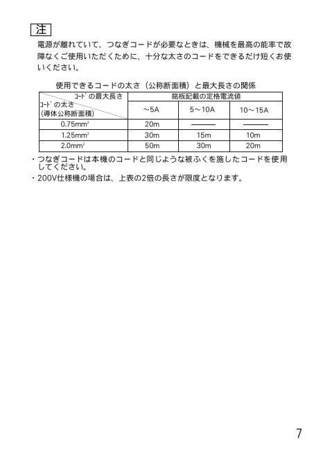 MAKITA 集じん機 モデル 406 取扱説明書_第7页