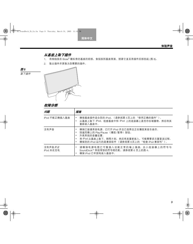 bose sounddock manual_第9页