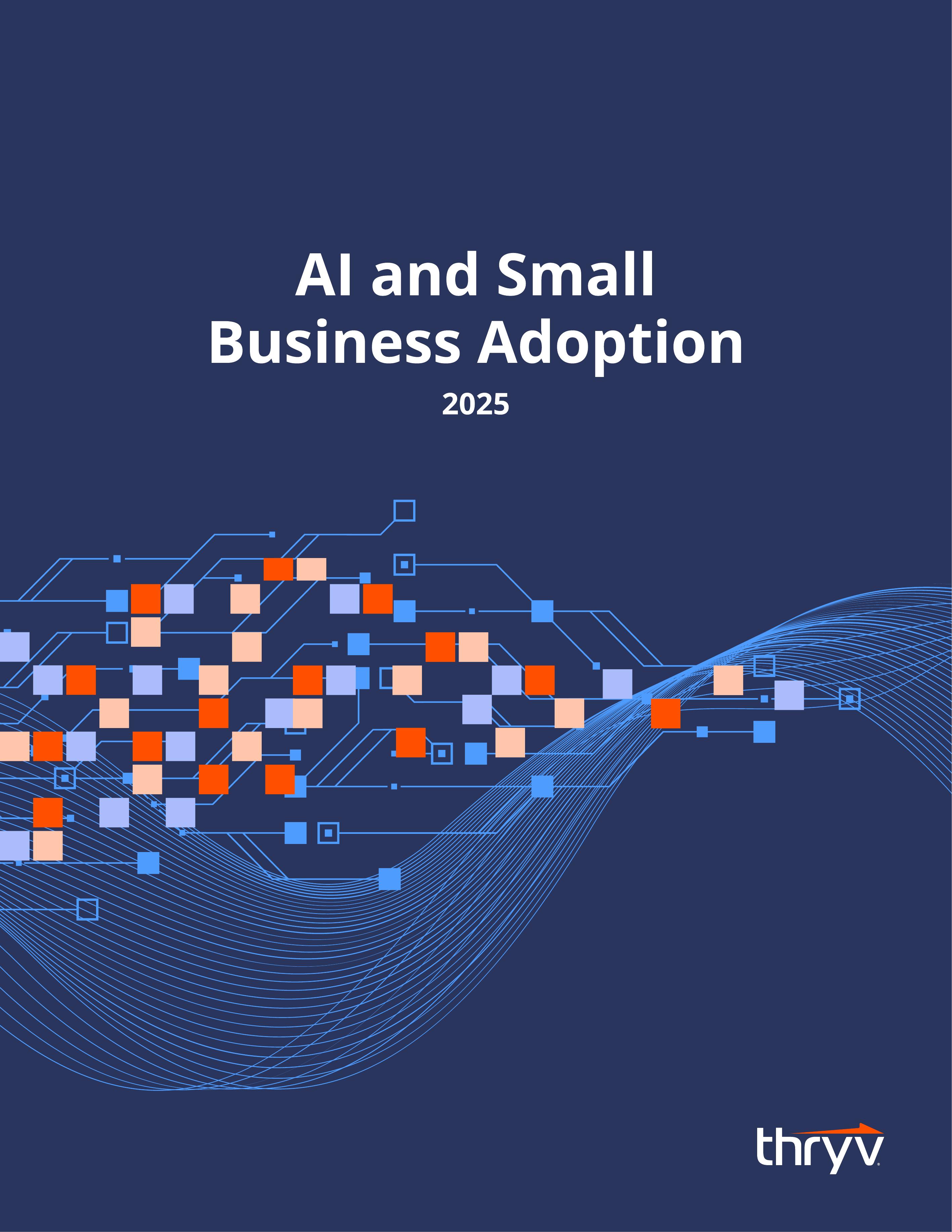 thryv：2025年小企业人工智能应用报告（英文版）海报