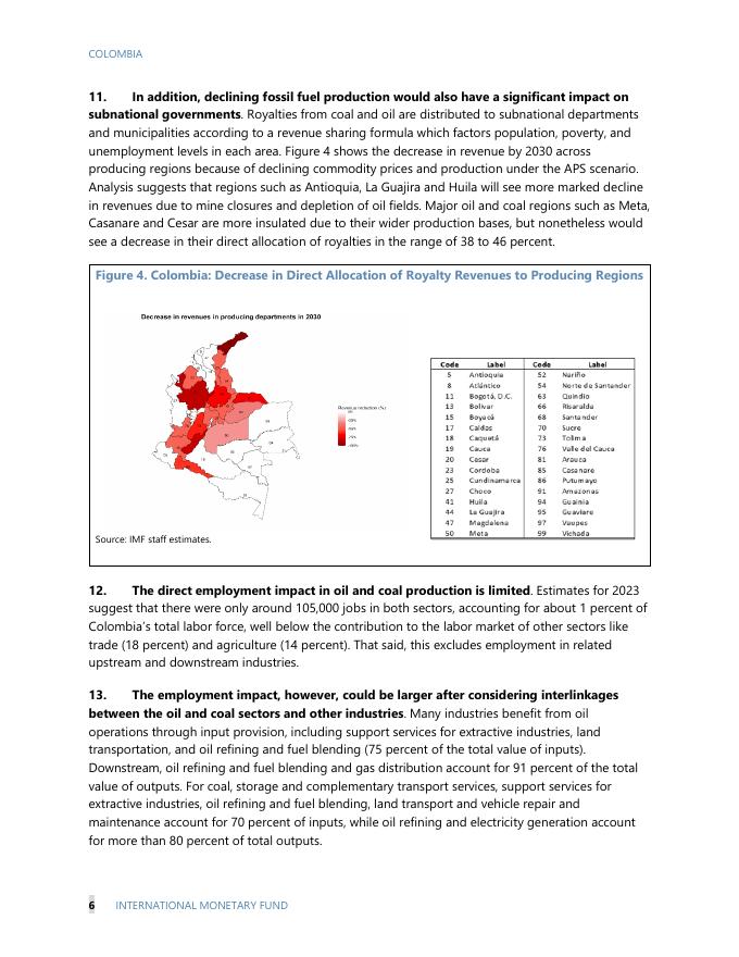 国际货币基金组织：哥伦比亚能源转型计划的宏观财政影响（英文版）_第9页