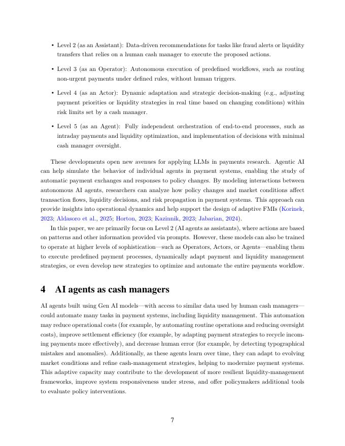 国际清算银行：支付系统中用于现金管理的AI代理（英文版）_第9页