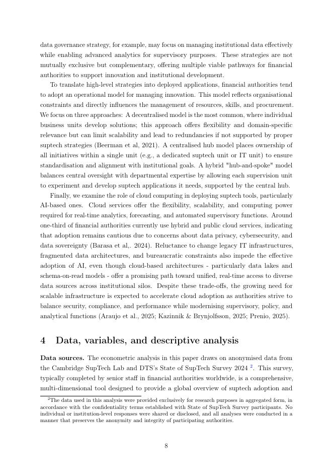 国际清算银行：让suptech发挥作用：关于采用的关键驱动因素的证据（英文版）_第10页