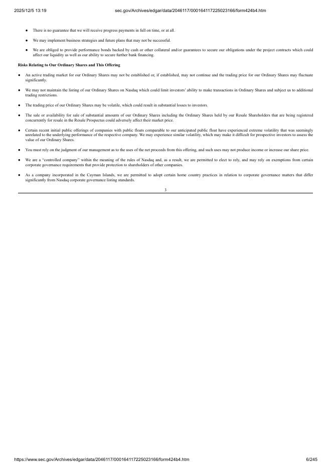 Magnitude International Ltd美股纳斯达克IPO上市招股说明书_第6页