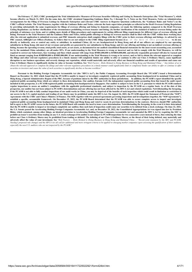 Darkiris Inc美股纳斯达克IPO上市招股说明书_第4页