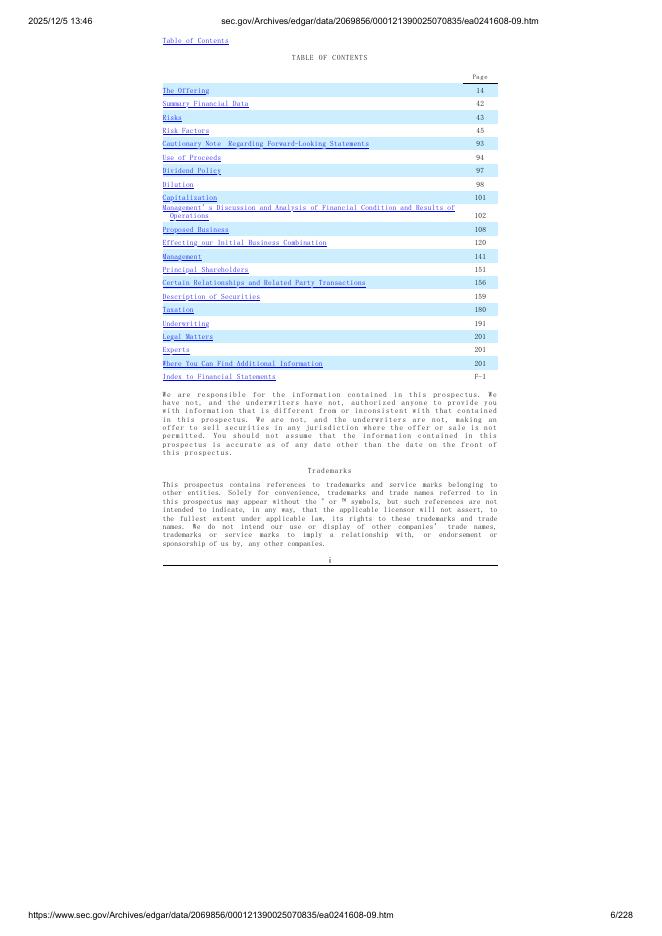 HCM III Acquisition Corp美股纳斯达克IPO上市招股说明书_第6页