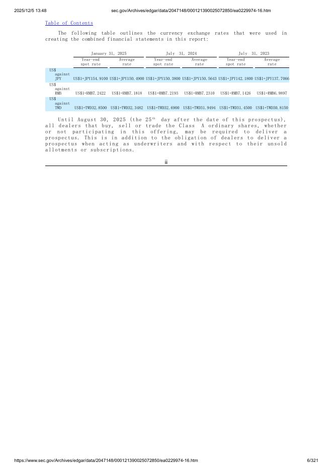 CTW Cayman美股纳斯达克IPO上市招股说明书_第6页