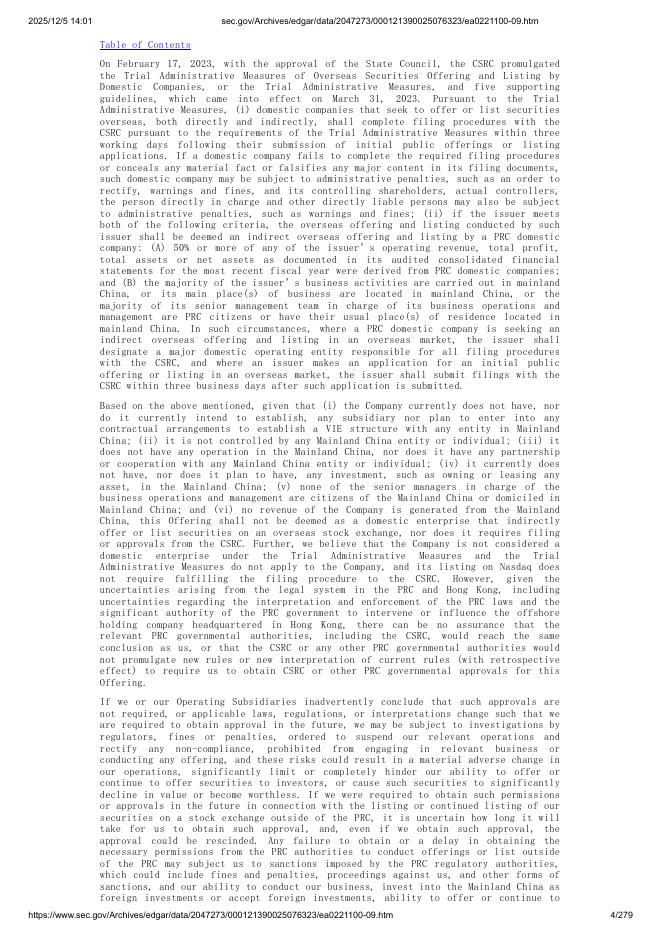 BUUU Group Limited美股纳斯达克IPO上市招股说明书_第4页