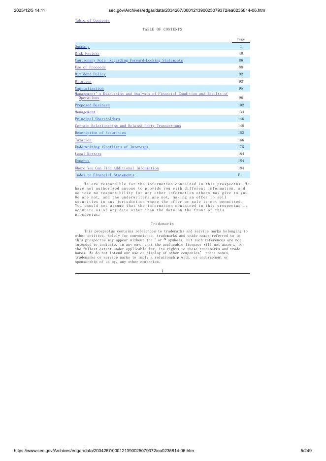 Cantor Equity Partners IV, Inc.美股纳斯达克IPO上市招股说明书_第5页