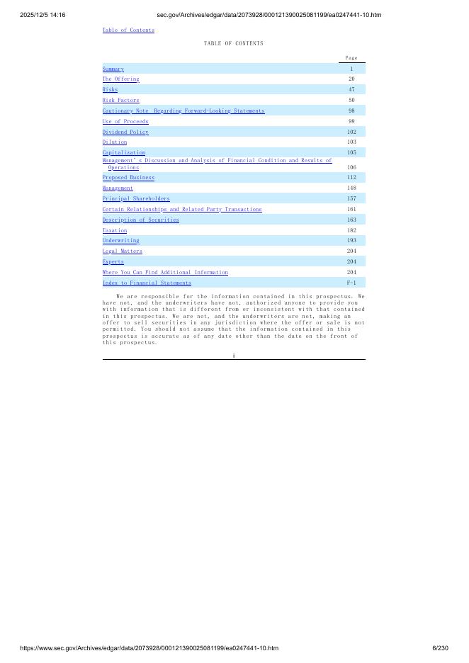 M3-Brigade Acquisition Vi Corp.美股纳斯达克IPO上市招股说明书_第6页