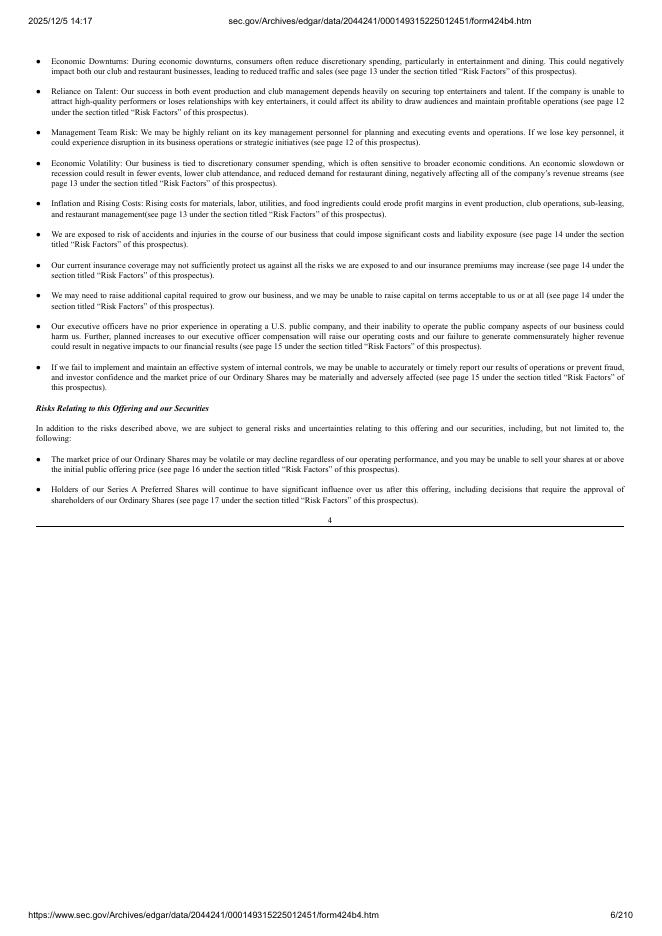 TryHard Holdings Limited美股纳斯达克IPO上市招股说明书_第6页