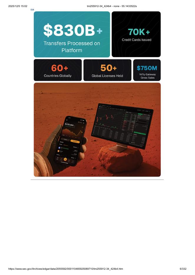 Gemini Space Station, Inc.美股纳斯达克IPO上市招股说明书_第6页