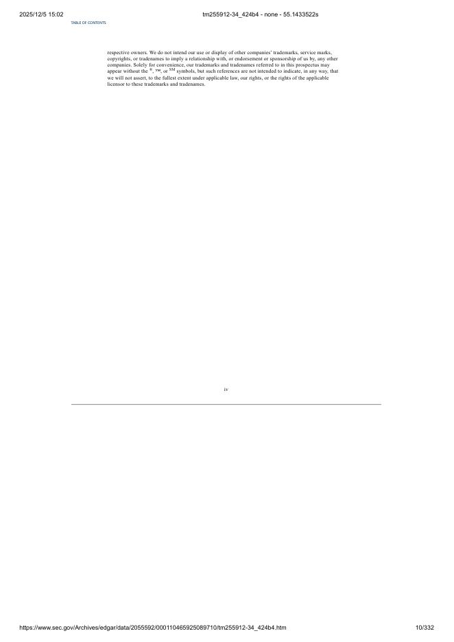 Gemini Space Station, Inc.美股纳斯达克IPO上市招股说明书_第10页