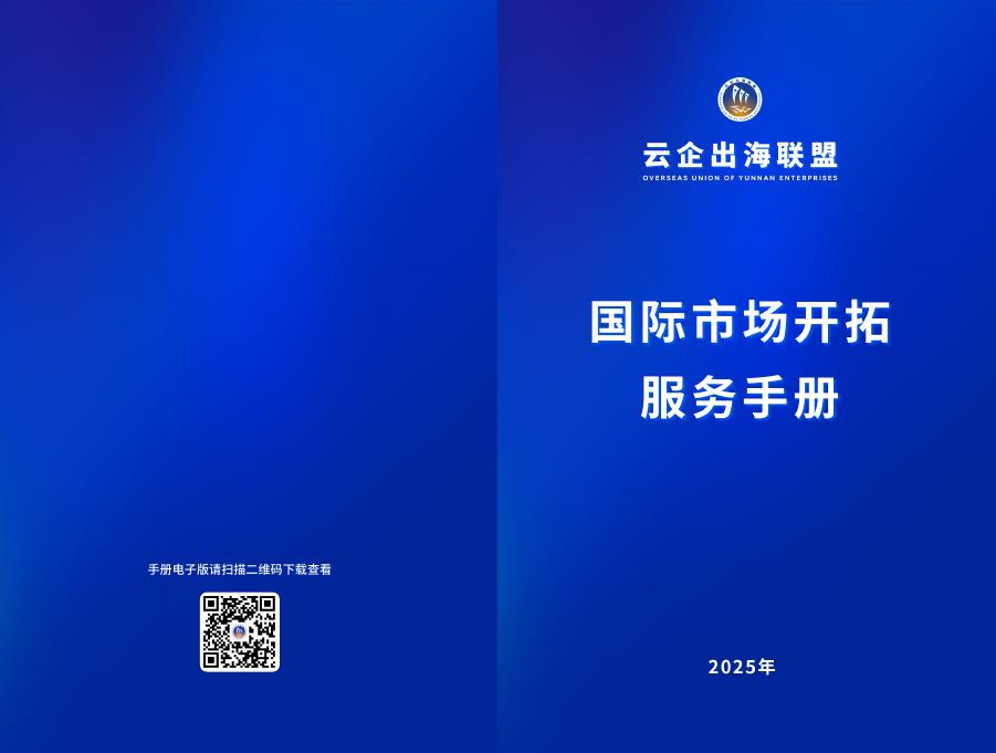 云企出海联盟：2025年国际市场开拓服务手册海报
