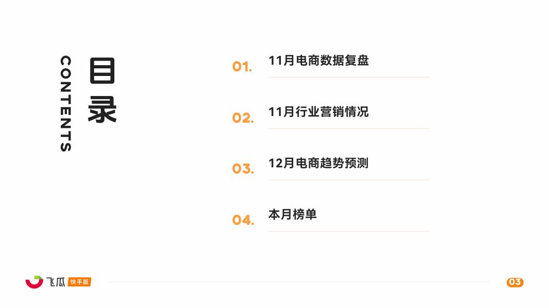 飞瓜数据：2025年11月飞瓜快手直播电商月报_第3页