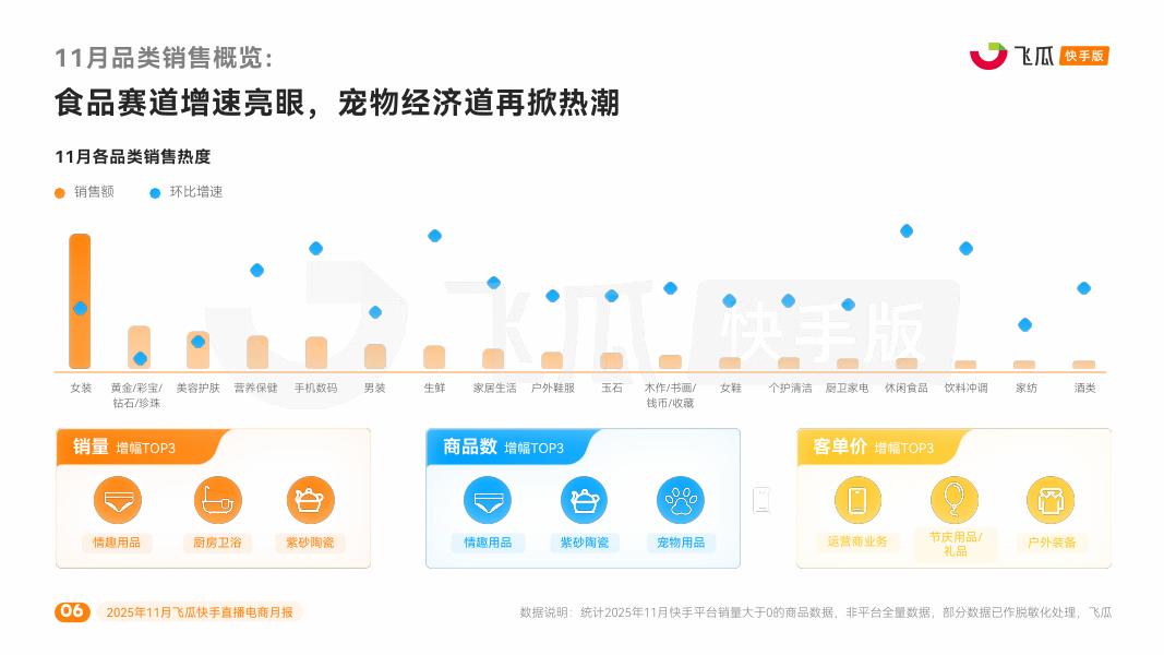 飞瓜数据：2025年11月飞瓜快手直播电商月报_第6页