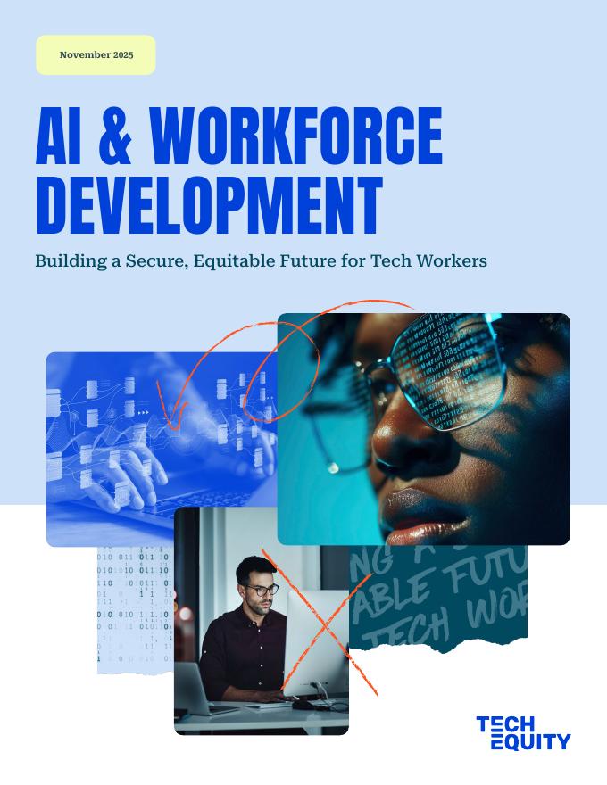 TECH EQUITY：2025年人工智能与劳动力发展报告海报