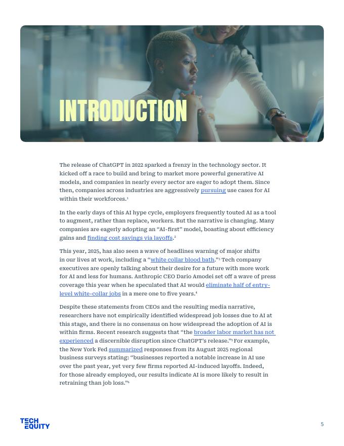 TECH EQUITY：2025年人工智能与劳动力发展报告（英文版）_第5页