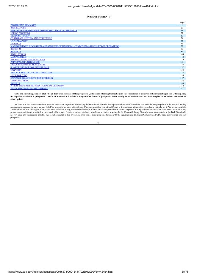 Pitanium Limited美股纳斯达克IPO上市招股说明书_第5页