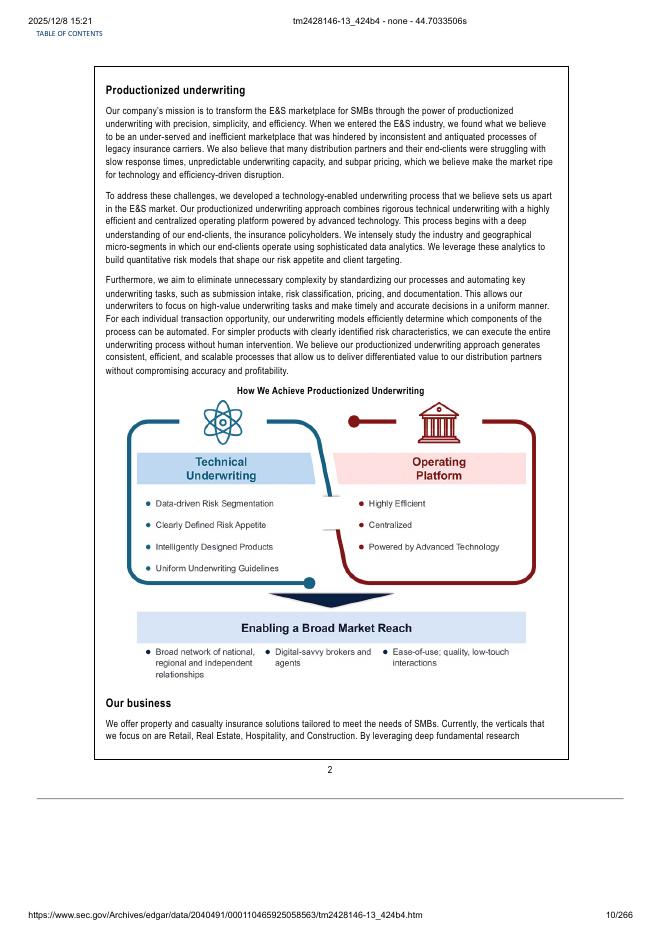 Ategrity Specialty Insurance Company Holdings美股纳斯达克IPO上市招股说明书_第10页