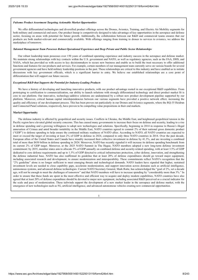 AIRO Group Holdings, Inc.美股纳斯达克IPO上市招股说明书_第8页