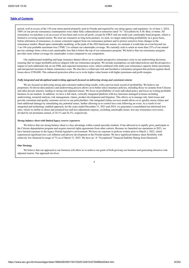 Slide Insurance Holdings, Inc.美股纳斯达克IPO上市招股说明书_第8页