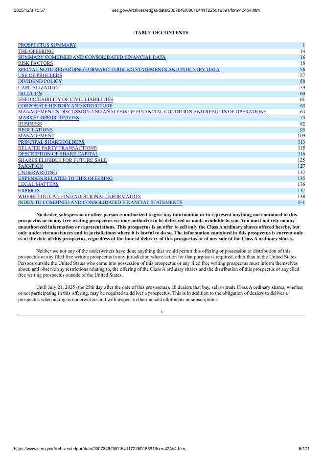 Julong Holding Limited美股纳斯达克IPO上市招股说明书_第5页