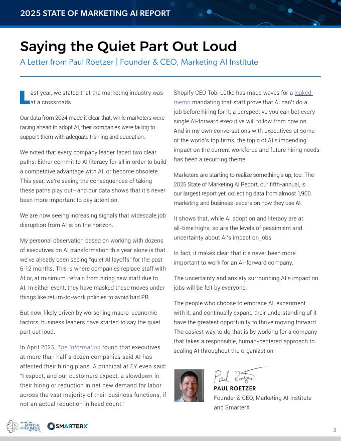 Marketing Al institute：2025年营销人工智能现状报告（英文版）_第3页