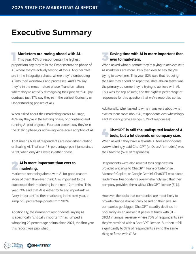 Marketing Al institute：2025年营销人工智能现状报告（英文版）_第4页
