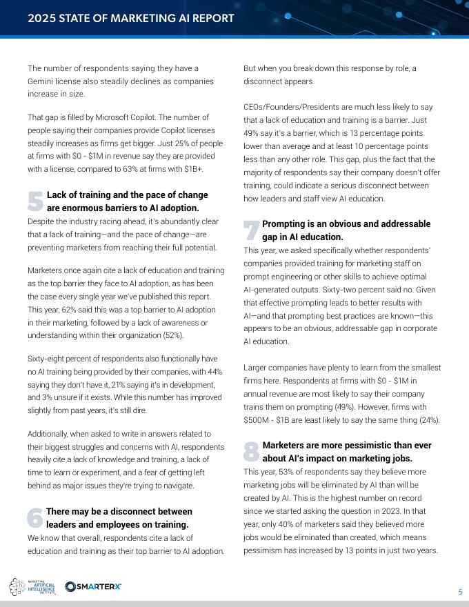 Marketing Al institute：2025年营销人工智能现状报告（英文版）_第5页
