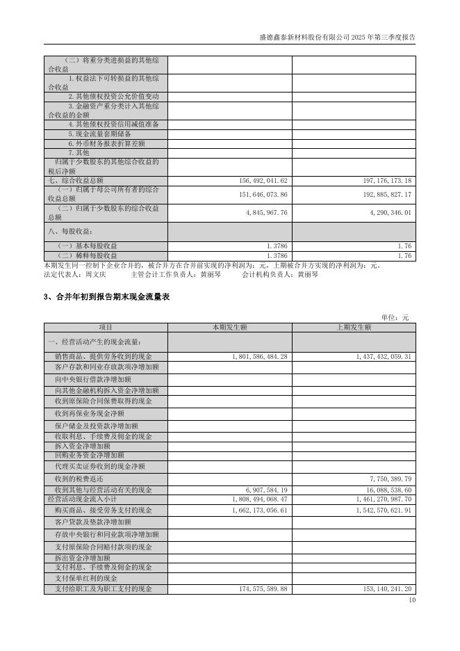 300881-盛德鑫泰：盛德鑫泰新材料股份有限公司2025年第三季度报告_第10页