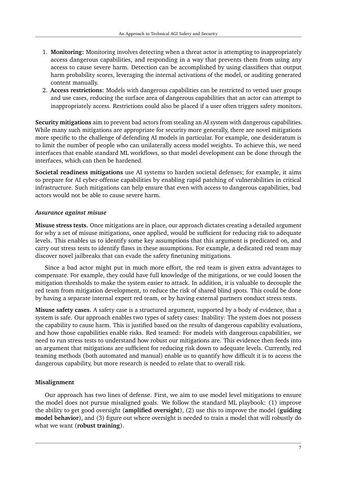 谷歌：2025年通用人工智能（AGI）技术安全保障方法研究报告（英文版）_第7页