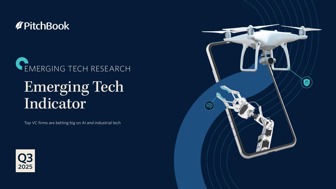 PitchBook：2025年三季度新兴技术指标报告（英文版）海报