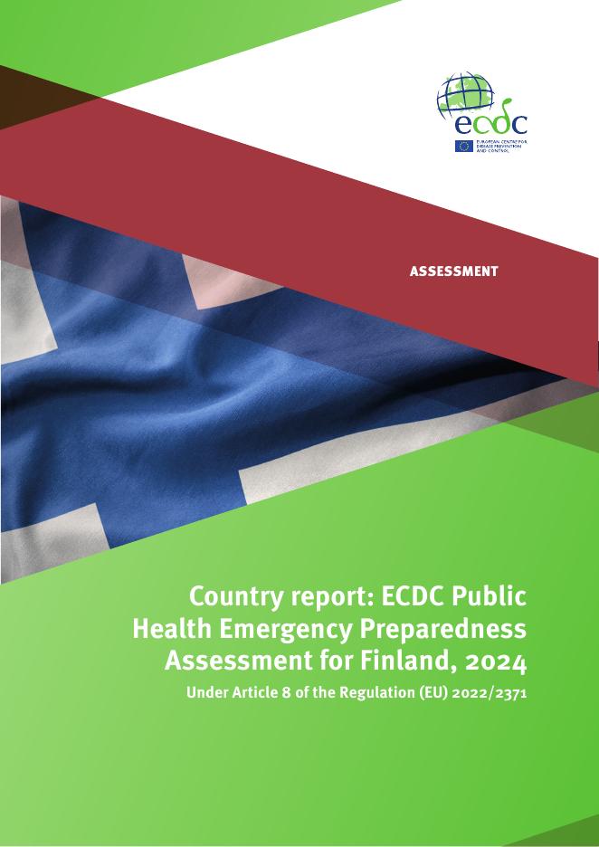 欧洲疾控中心：2024年芬兰国家报告-欧洲疾病控制和预防中心公共卫生应急准备评估（英文版）海报