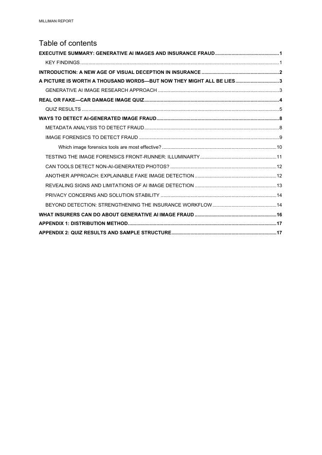 Milliman：2025年从未发生过的事故：生成式人工智能与汽车保险欺诈报告（英文版）_第2页