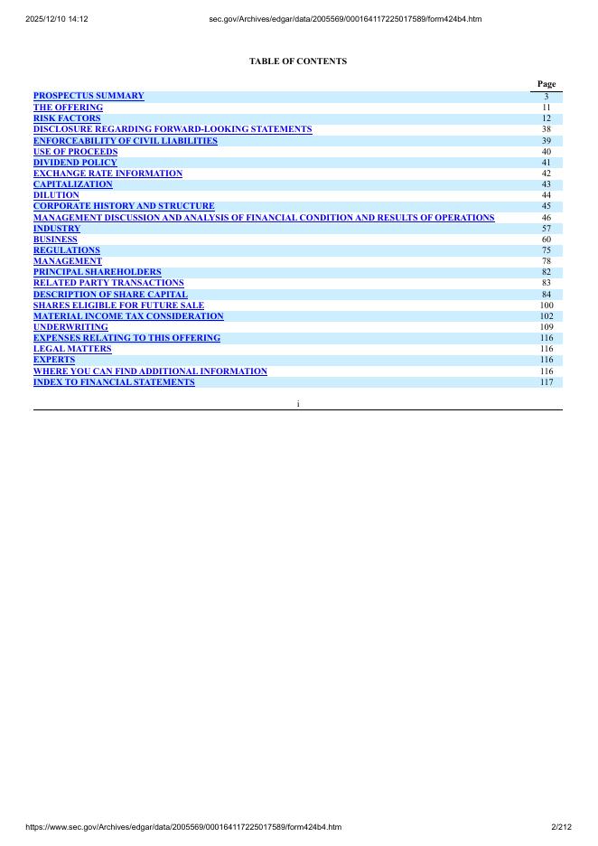 Empro Group Inc.美股纳斯达克IPO上市招股说明书_第2页