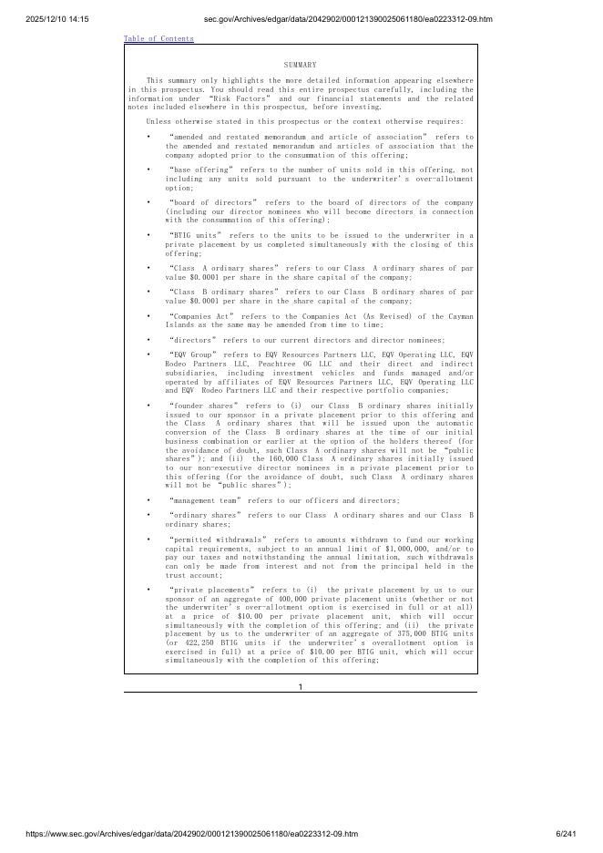 EQV Ventures Acquisition Corp. II美股纳斯达克IPO上市招股说明书_第6页