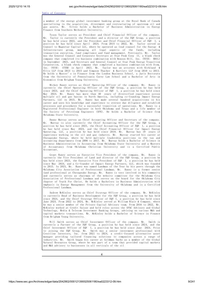 EQV Ventures Acquisition Corp. II美股纳斯达克IPO上市招股说明书_第9页